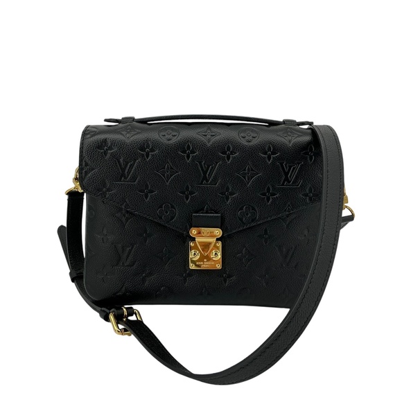Louis Vuitton Pochette Métis – Black Monogram Empreinte Leather - Picture 1 of 12